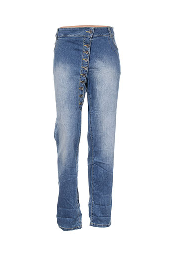 qué jeans femme de couleur bleu