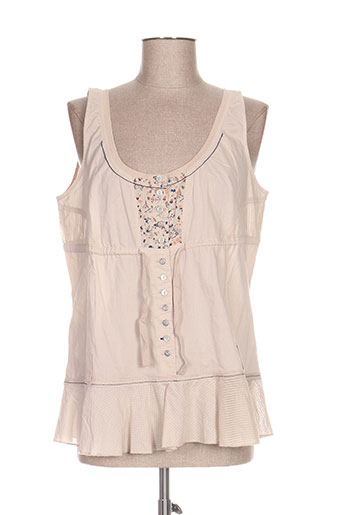 ddp chemises femme de couleur beige