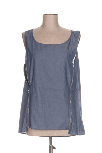 ddp chemises femme de couleur bleu