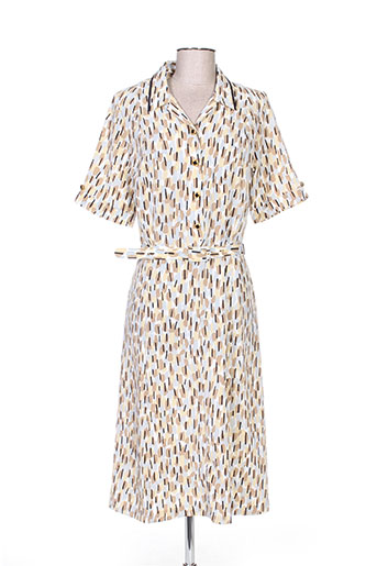 isa couture robes femme de couleur beige