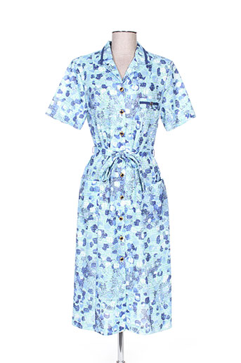 isa couture robes femme de couleur bleu