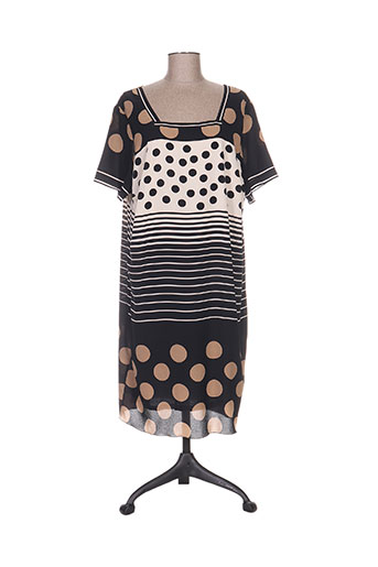 telmail robes femme de couleur noir