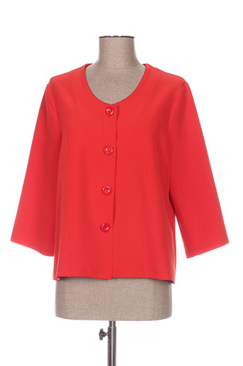 griffon vestes femme de couleur rouge