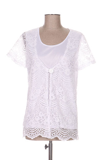 griffon chemises femme de couleur blanc