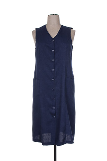 isa couture robes femme de couleur bleu