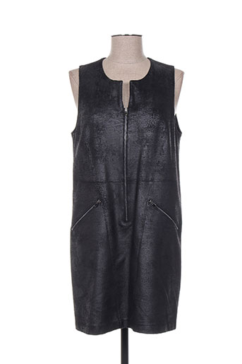lauren vidal robes femme de couleur noir
