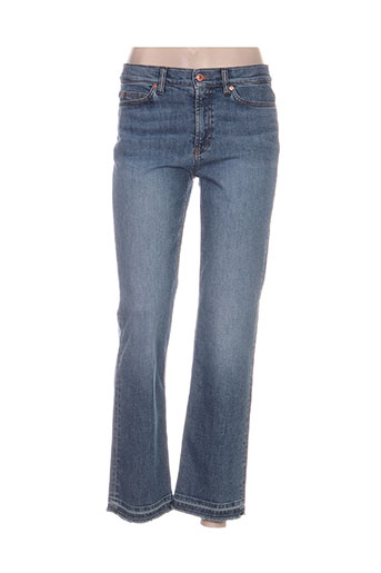 escada jeans femme de couleur bleu