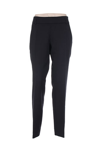 one step pantalons femme de couleur noir