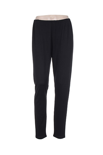 alembika pantalons femme de couleur noir