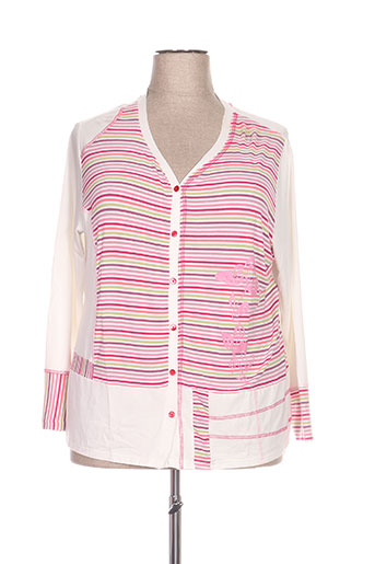 jean gabriel gilets femme de couleur beige