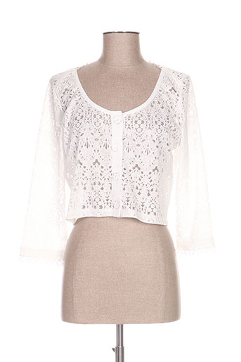 lo! les filles vestes femme de couleur blanc