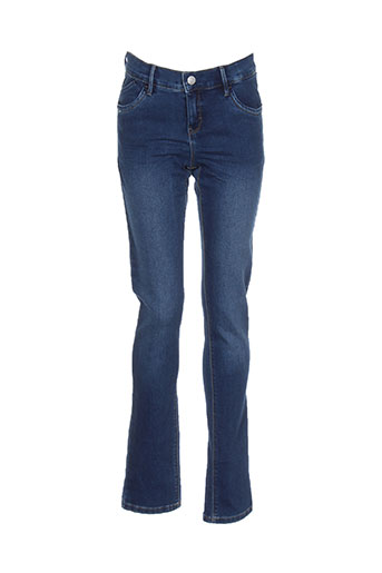 name it jeans fille de couleur bleu