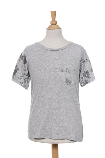 teddy smith t-shirts garçon de couleur gris
