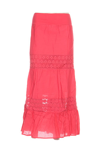blancheporte jupes femme de couleur rouge