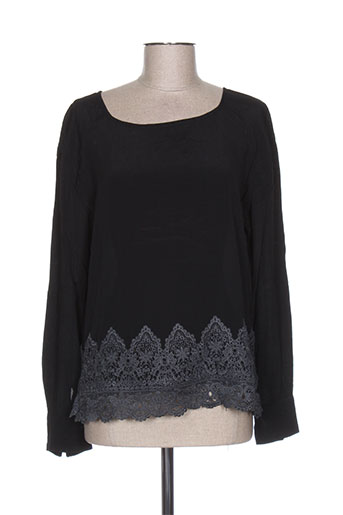 charlie joe chemises femme de couleur noir