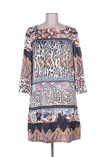my collection robes femme de couleur marron
