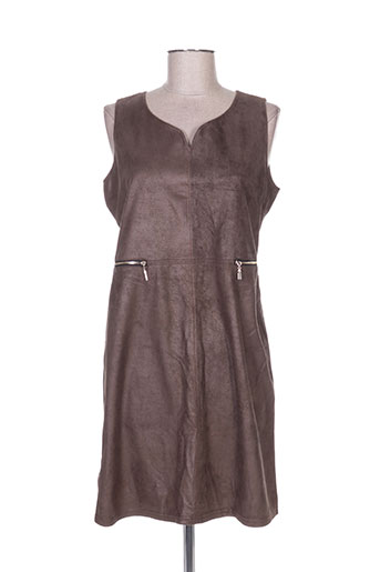 my collection robes femme de couleur marron