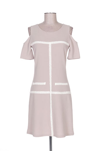jus d'orange robes femme de couleur gris