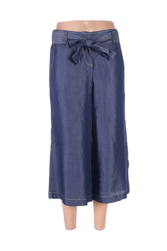 my collection pantacourts femme de couleur bleu