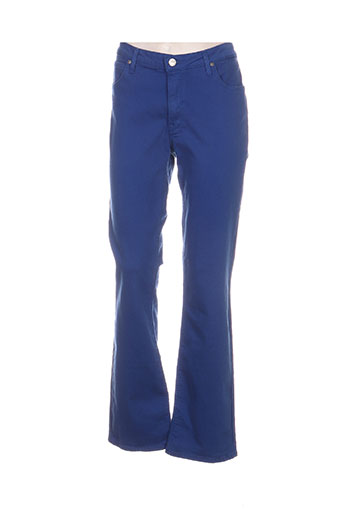 lee jeans femme de couleur bleu