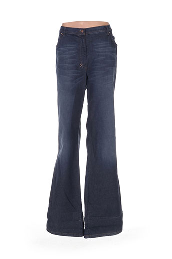 persona jeans femme de couleur bleu
