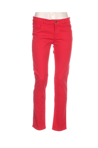 tiffosi pantalons garçon de couleur rouge