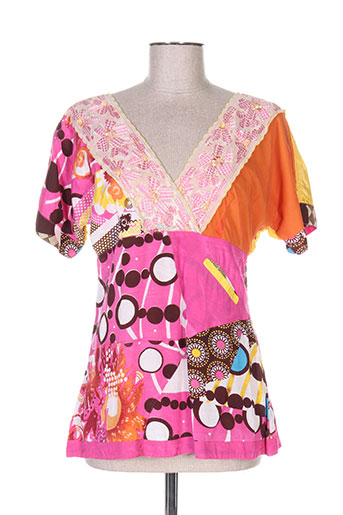 les fees du vent t-shirts femme de couleur rose