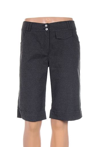 paul brial shorts / bermudas femme de couleur gris