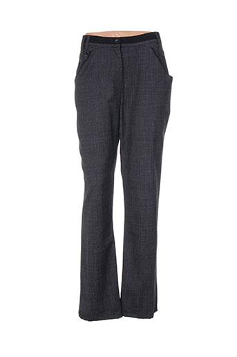 pause cafe pantalons femme de couleur gris