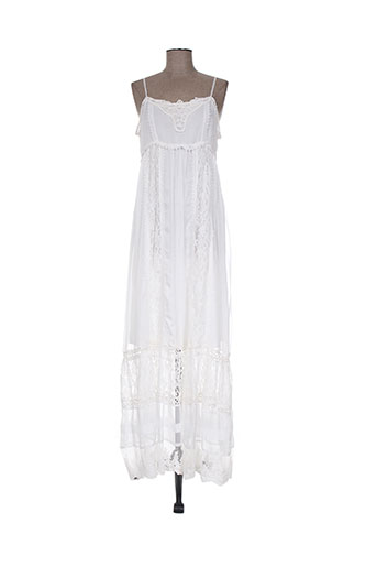 fracomina robes femme de couleur blanc