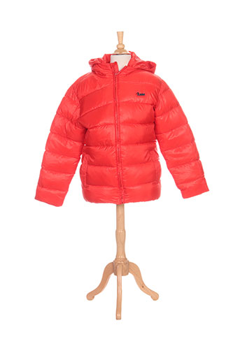 nukutavake manteaux garçon de couleur rouge