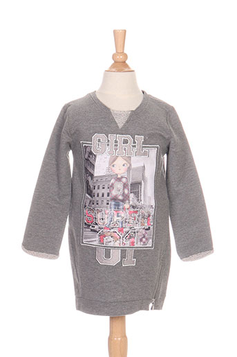 mayoral robes fille de couleur gris