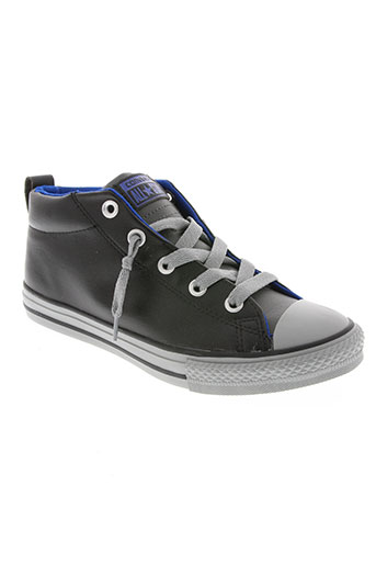 converse chaussures garçon de couleur noir