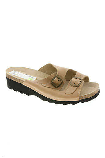 artika soft chaussures femme de couleur beige