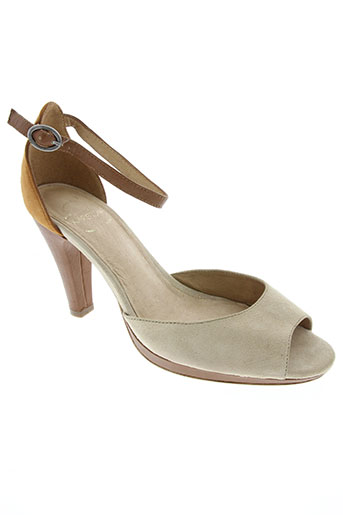 karston chaussures femme de couleur beige