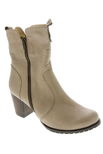 libre comme l'air chaussures femme de couleur beige