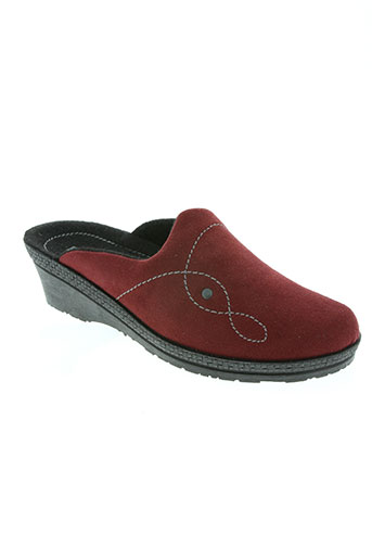 rohde chaussures femme de couleur rouge