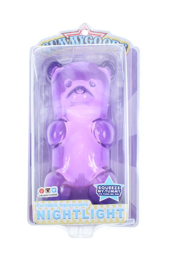 gummygoods accessoires enfant de couleur violet
