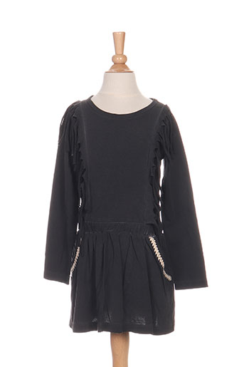 3 pommes robes fille de couleur noir