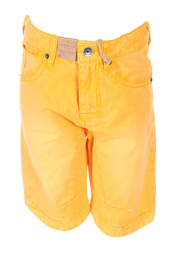 timberland shorts / bermudas garçon de couleur orange