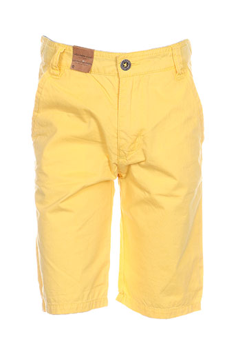 timberland shorts / bermudas garçon de couleur jaune