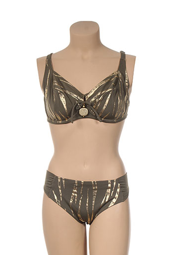 antigel maillots de bain femme de couleur vert