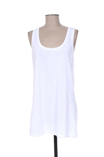 m.x.o t-shirts femme de couleur blanc