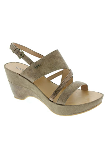 les p'tites bombes chaussures femme de couleur marron