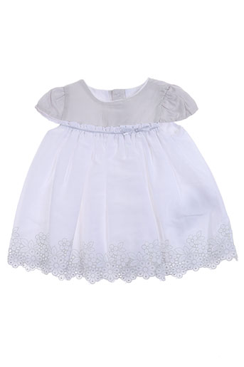 mayoral robes fille de couleur blanc