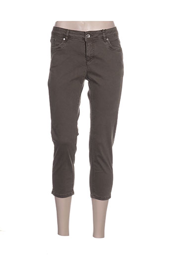 jensen pantacourts femme de couleur vert