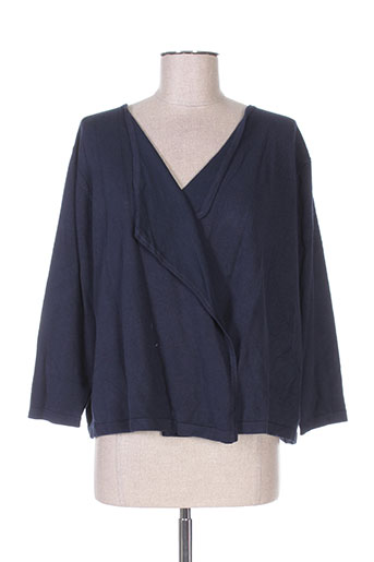 jensen gilets femme de couleur bleu
