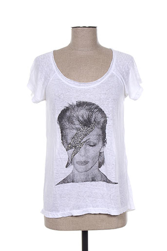 charlie joe t-shirts femme de couleur blanc