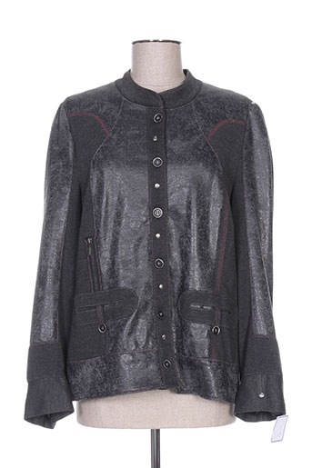gd vestes femme de couleur gris
