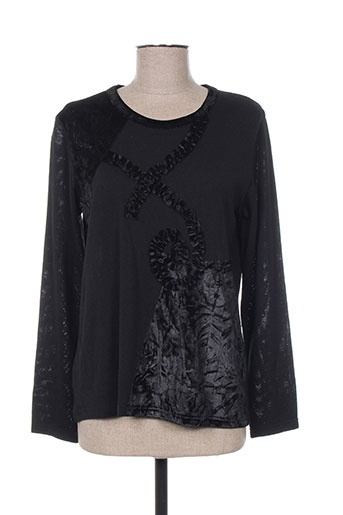 telmail pulls femme de couleur noir